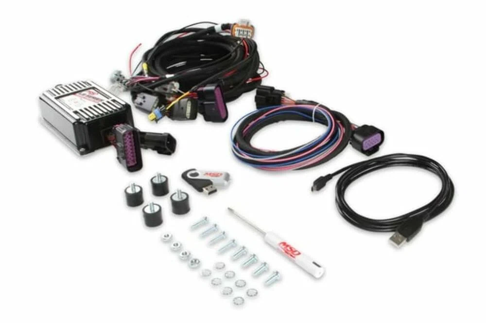 MSD 60143 Black LS Carb Ignition Control Box Carburetor LSX LS1 LS2 LS